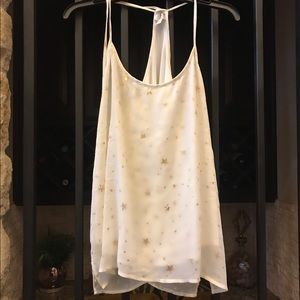 Sleeveless Charming Charlie racerback top